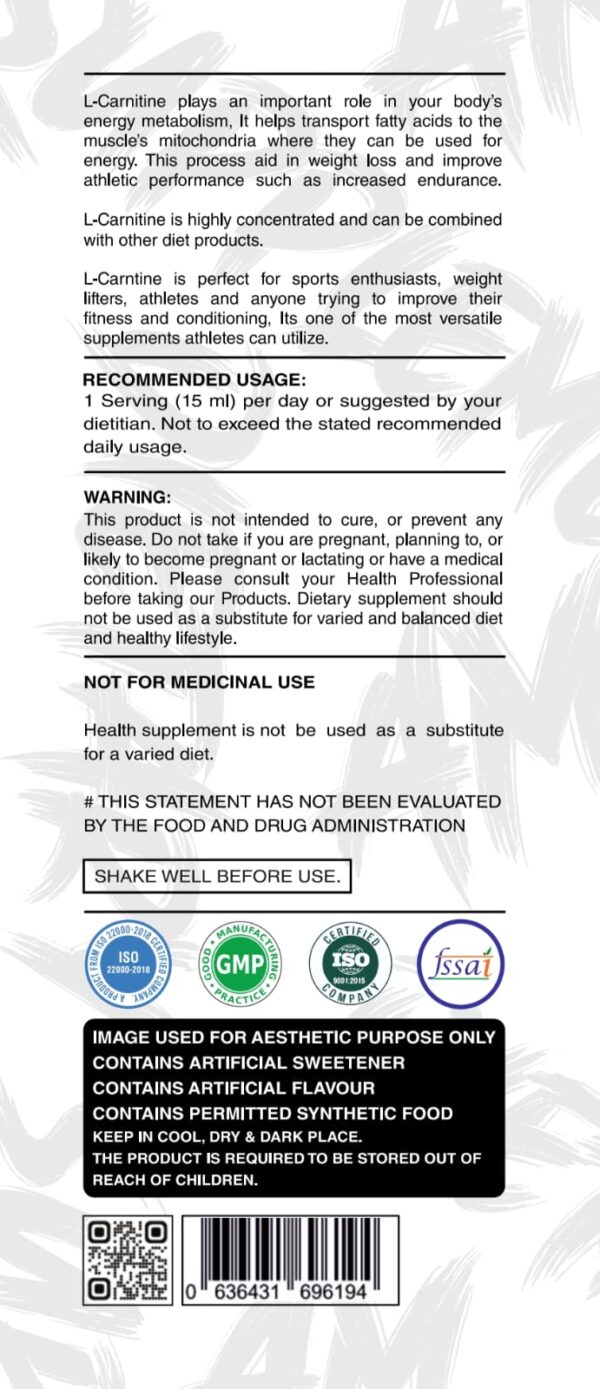 l carnitine what is it good for L-Carnitine: Uses, Benefits, Dosage, and Side Effects – StrengthLog main image 0