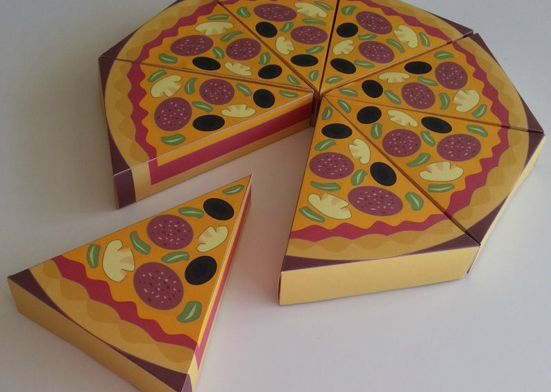 Custom Pizza Slice Boxes