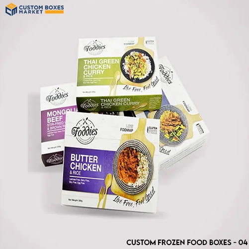 Custom frozen food boxes