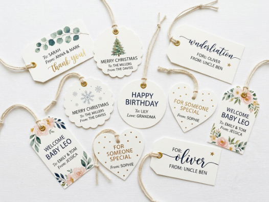 Custom Gift Tags