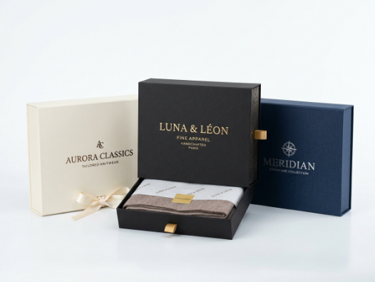 Custom Luxury Apparel Boxes