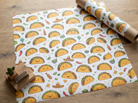 Custom Taco Wrapping Paper